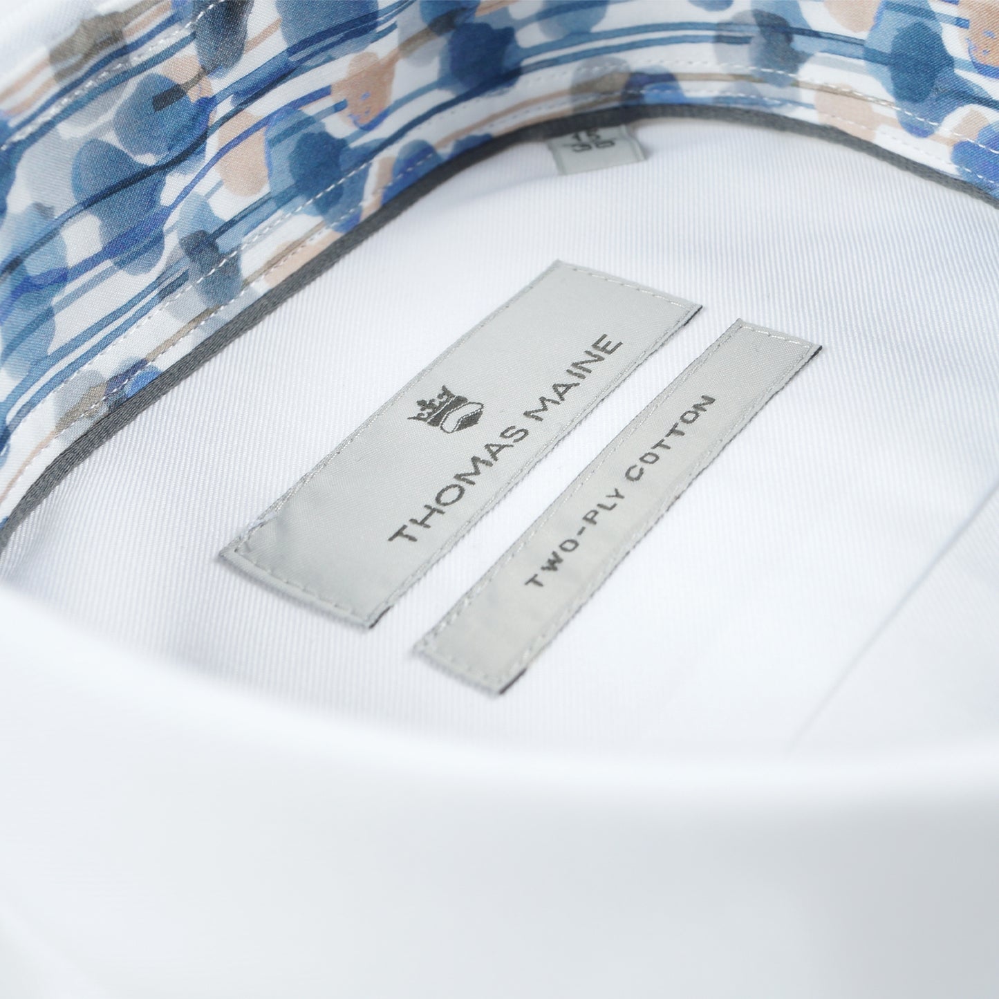 - Bergamo Hidden Contrast Trim - White