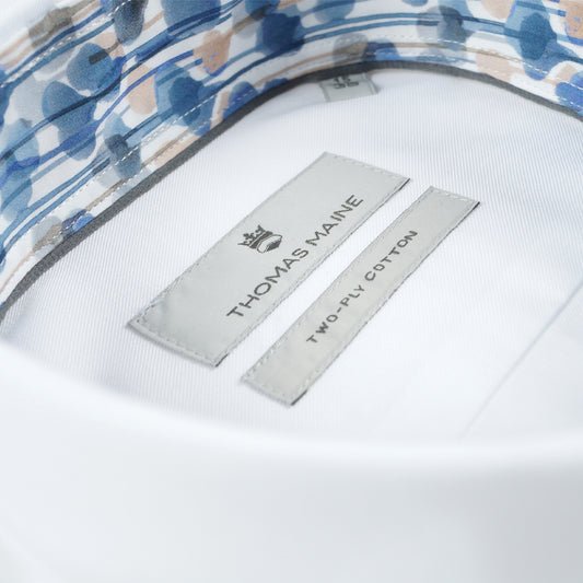 - Bergamo Hidden Contrast Trim - White