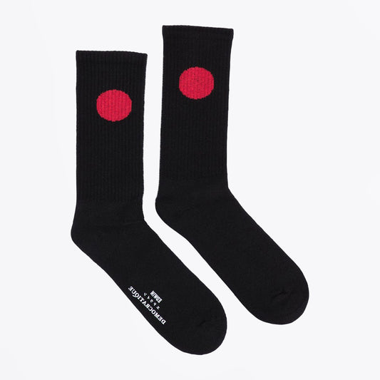 Japanese Sun Socks X Démocratique - Black