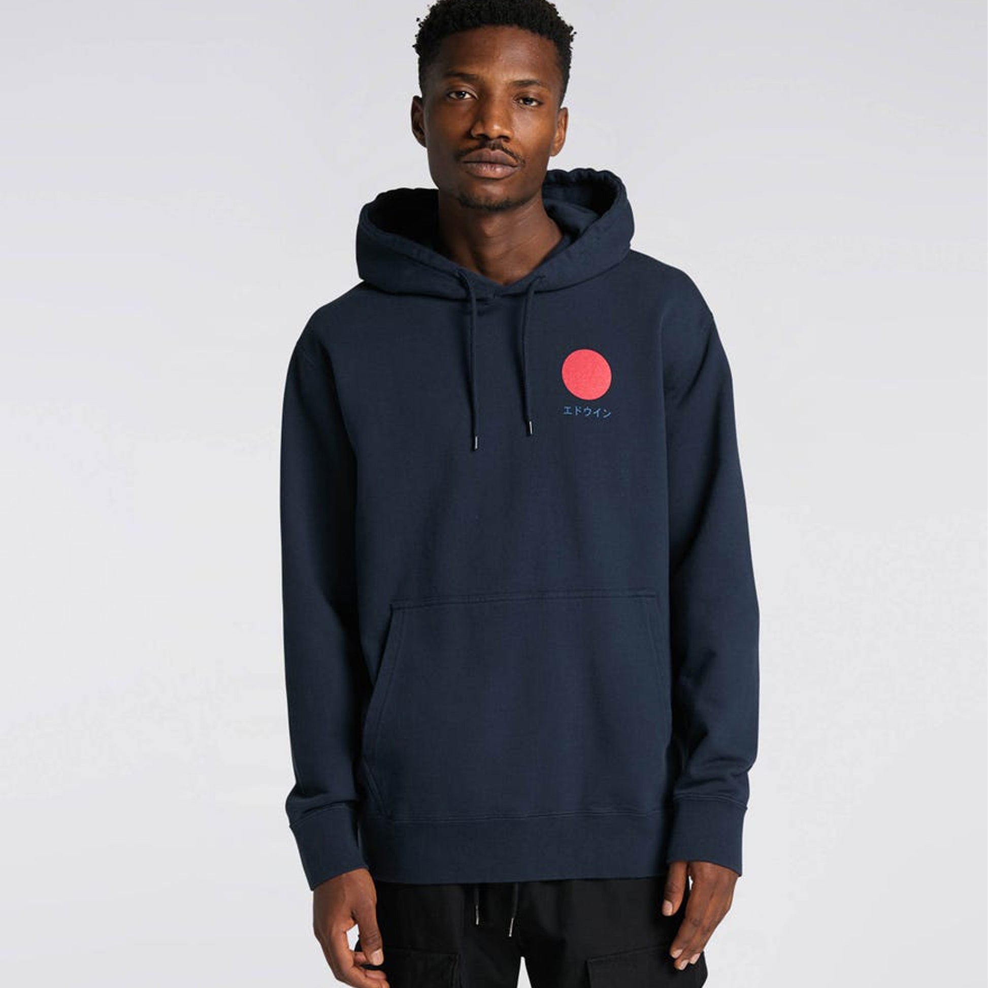 Edwin Japanese Sun Hoodie - Navy Blazer