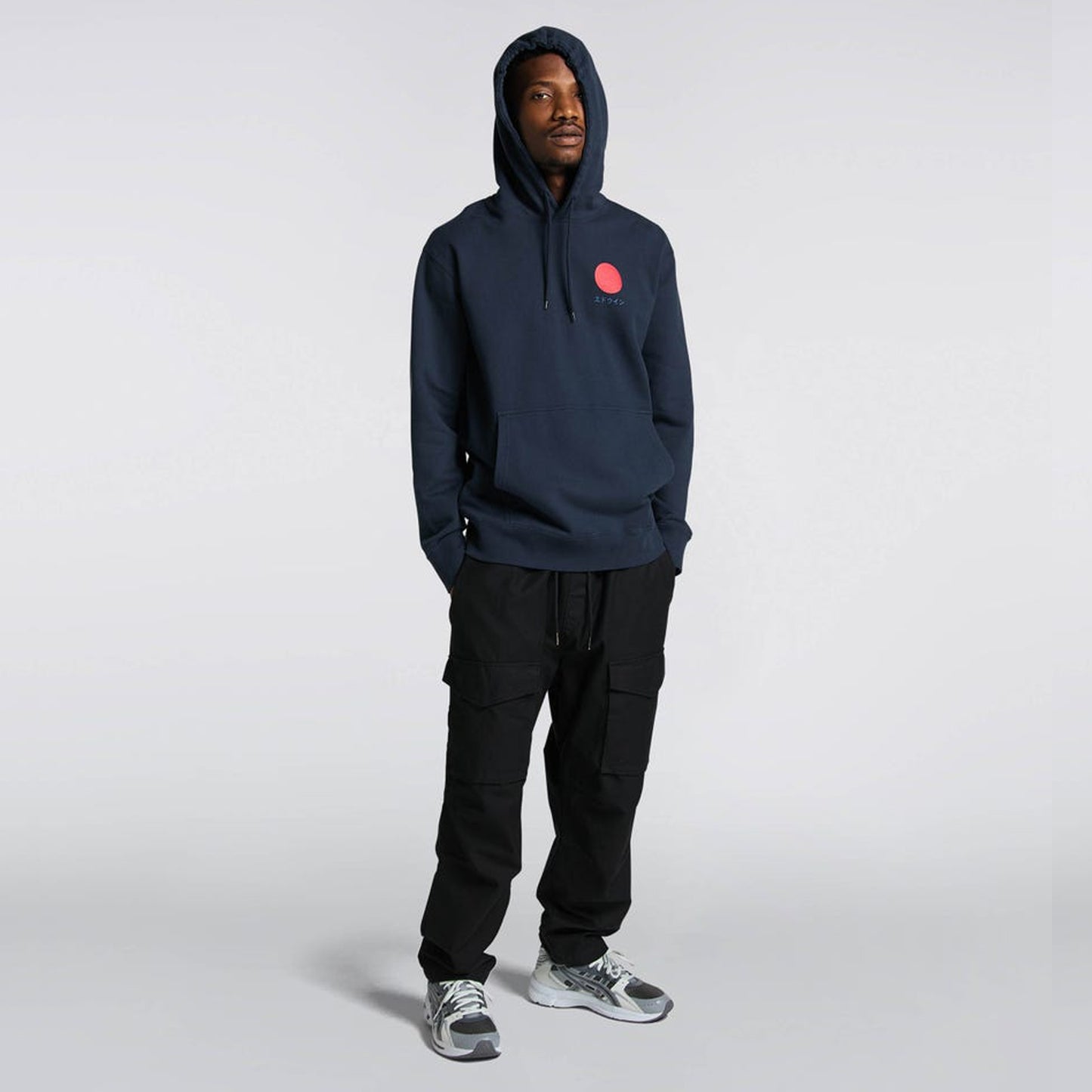 Japanese Sun Hoodie - Navy Blazer