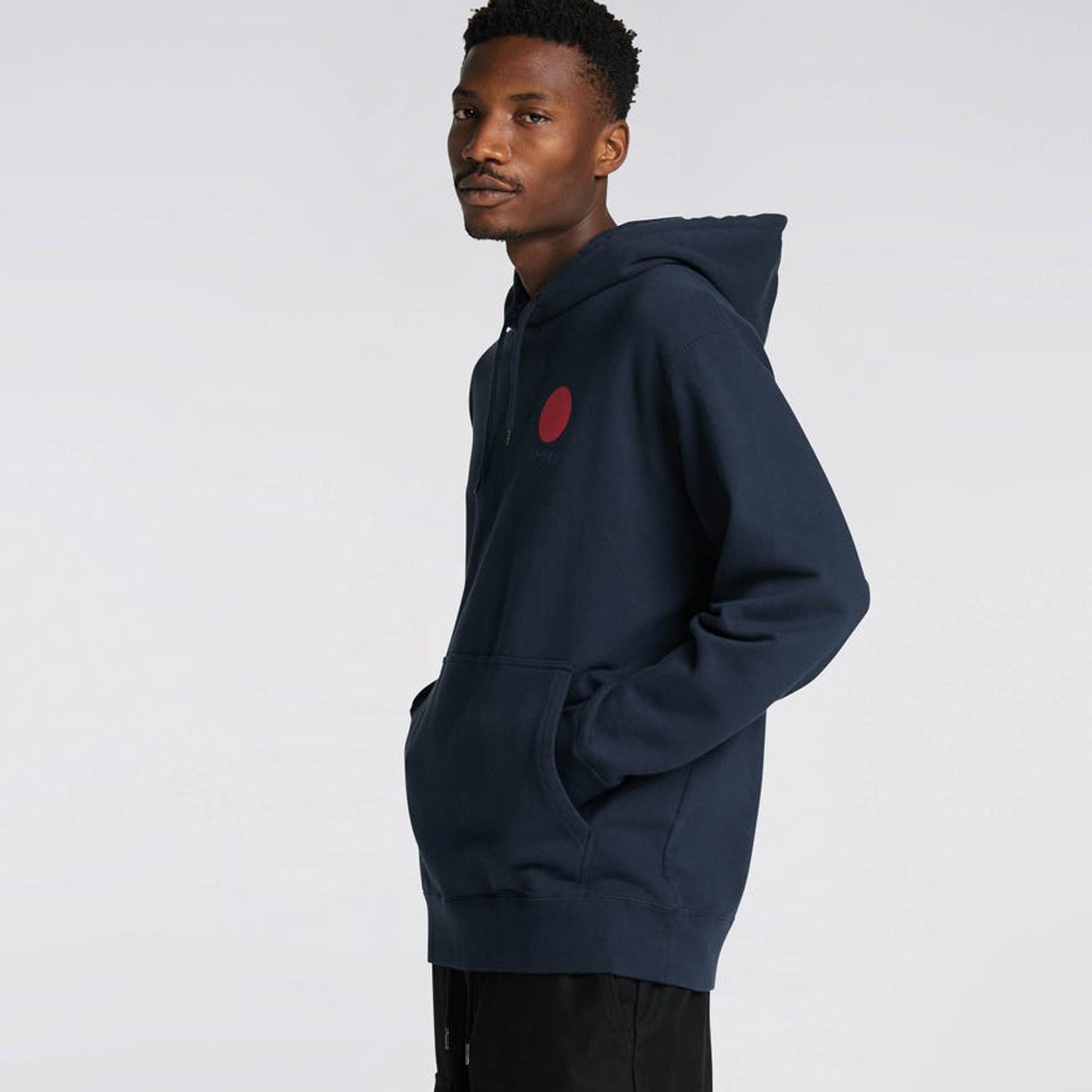Edwin Japanese Sun Hoodie - Navy Blazer