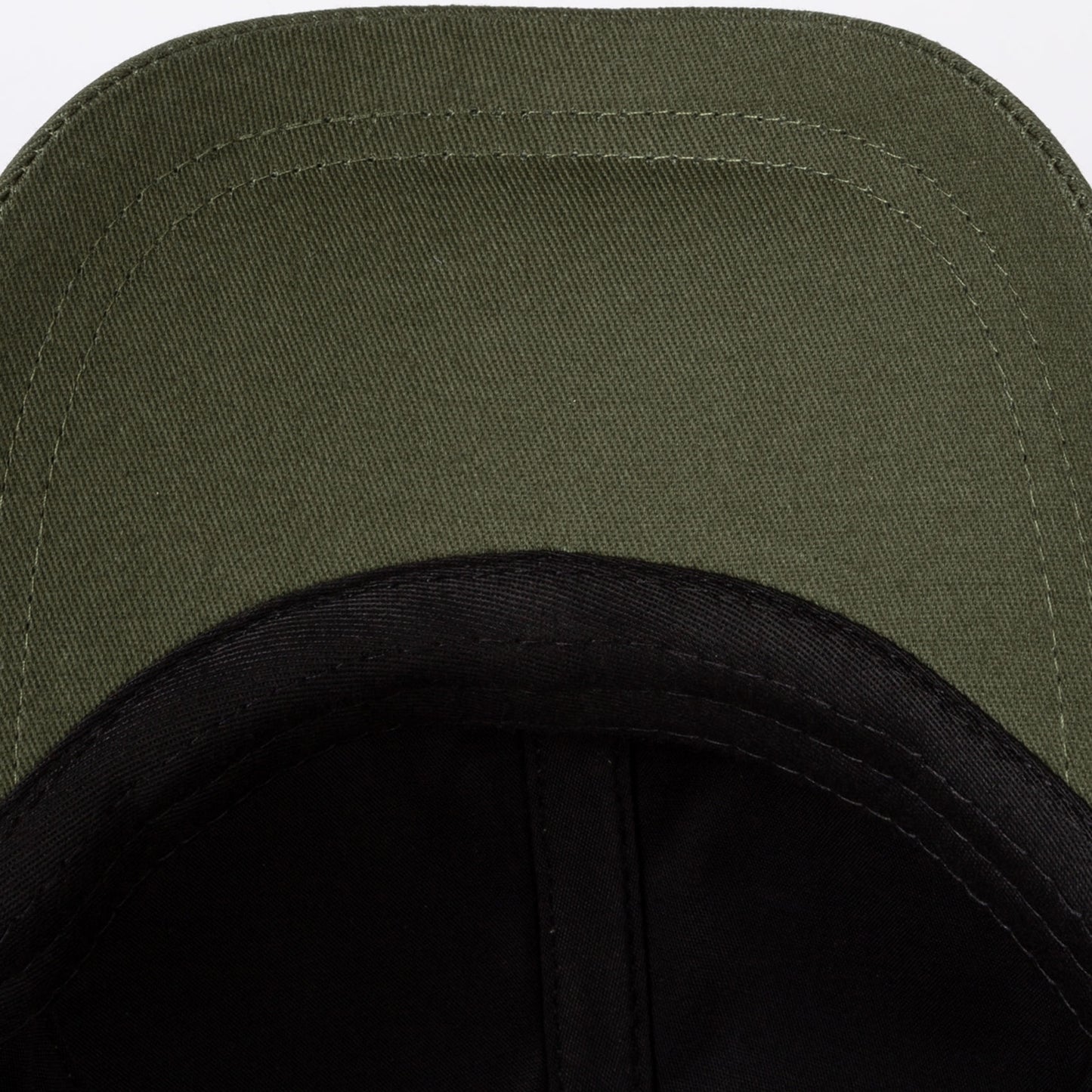 - Signature Stripe Trim Cap - Khaki