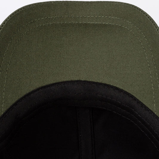 - Signature Stripe Trim Cap - Khaki