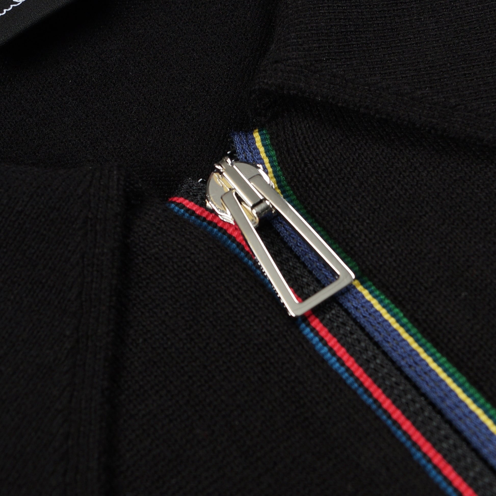 Paul Knitted Short Sleeved Polo Sweater - Black
