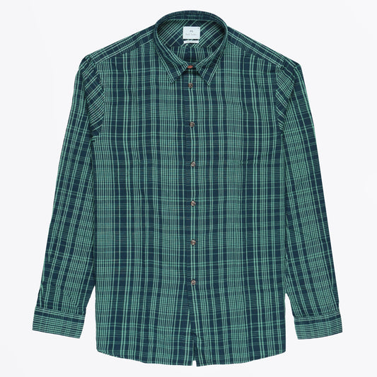 - Regular Fit Shirt - Emerald Green