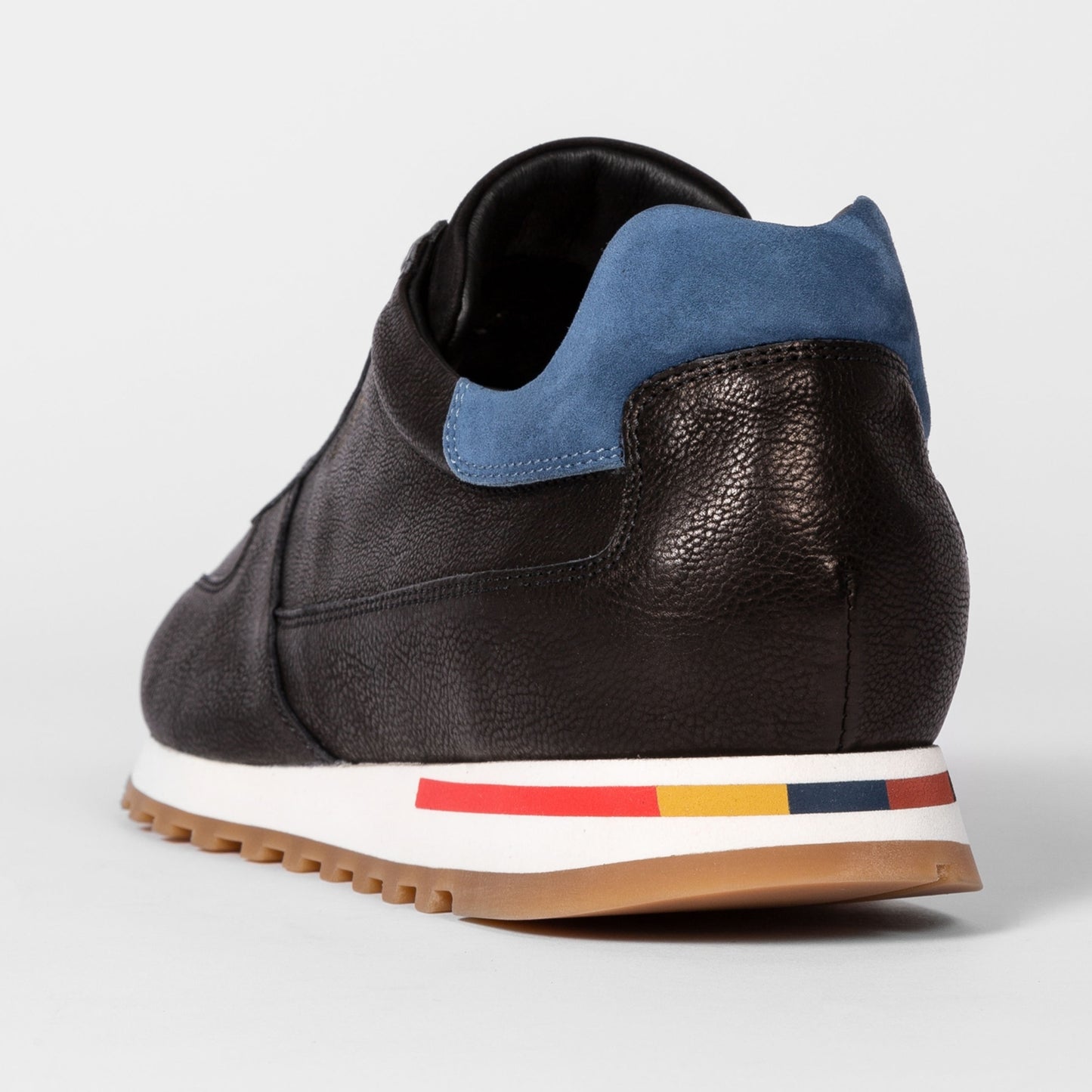 - Velo Eco Leather Trainers - Black