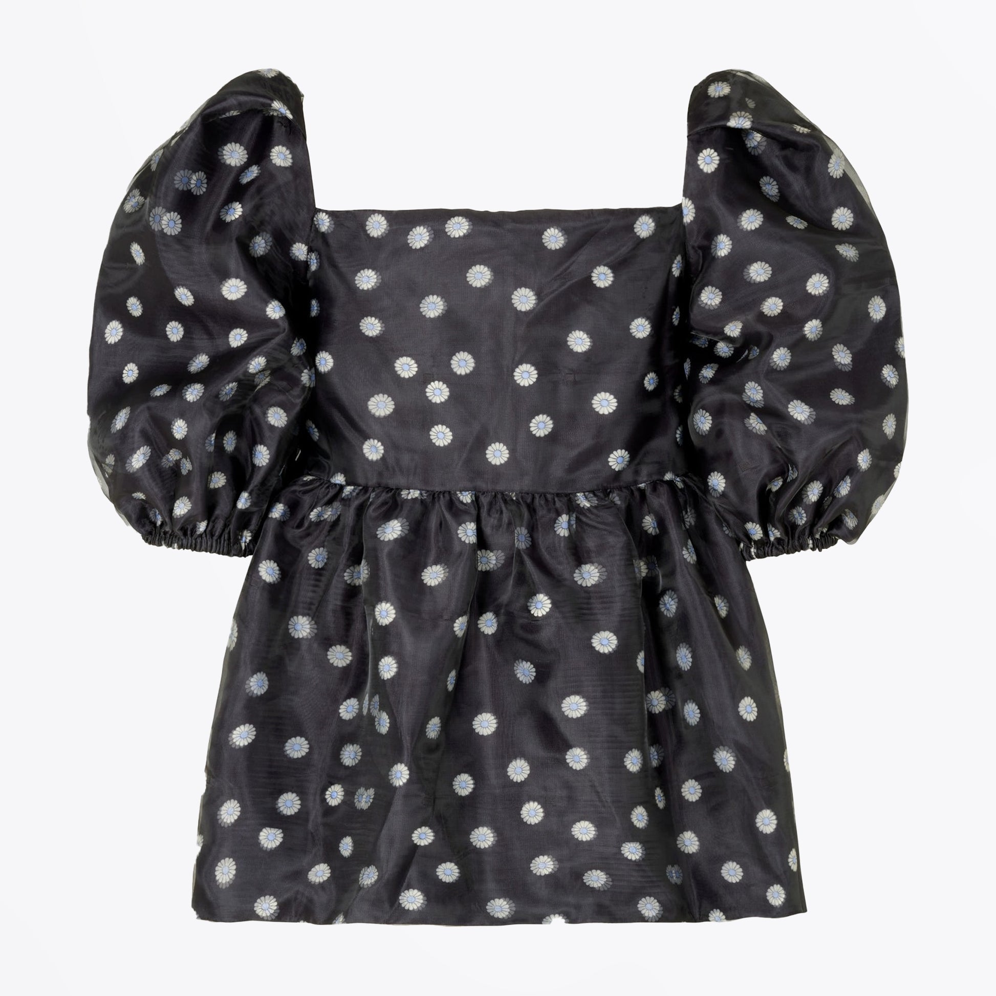 Stine Kinsley Double Organza Top - Black