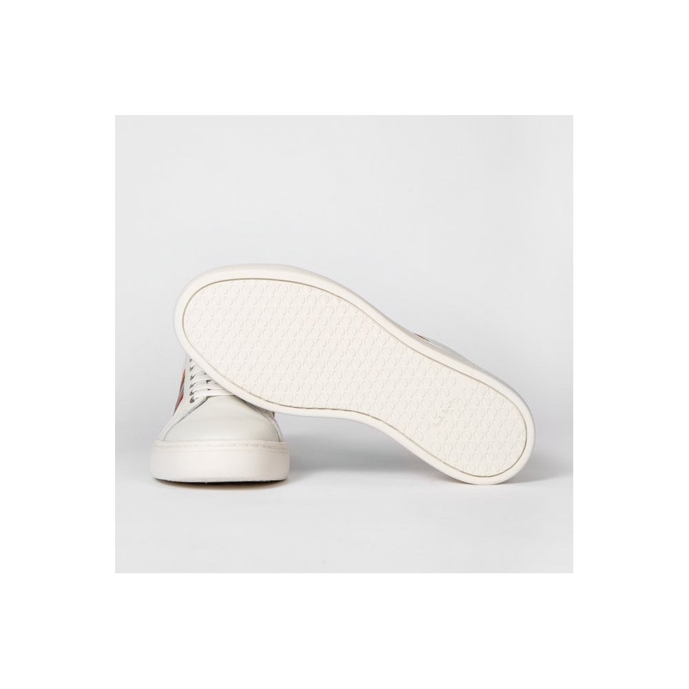 - 'Lapin' Swirl Stripe Sneakers - White