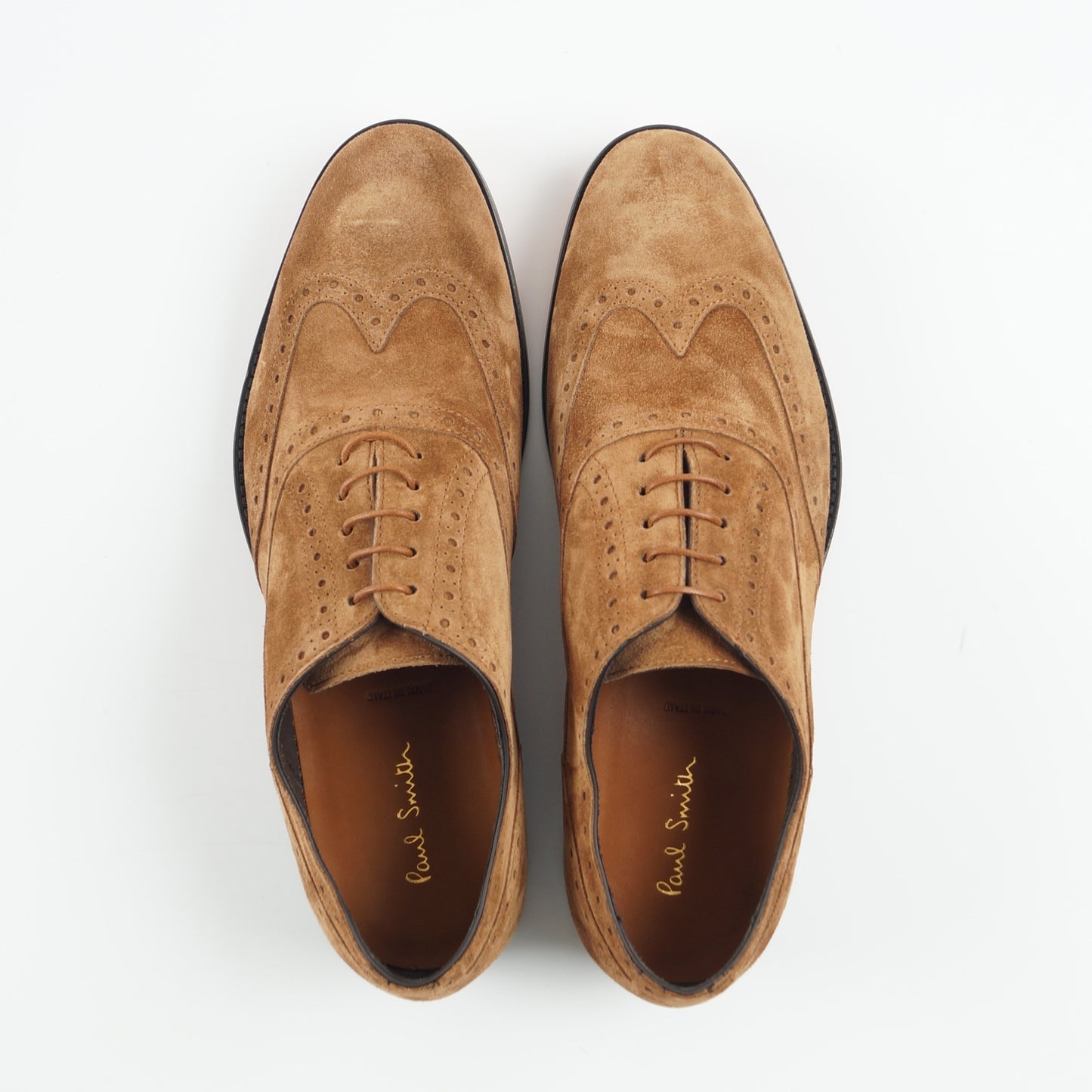 - Galileo Suede Brogues - Tan