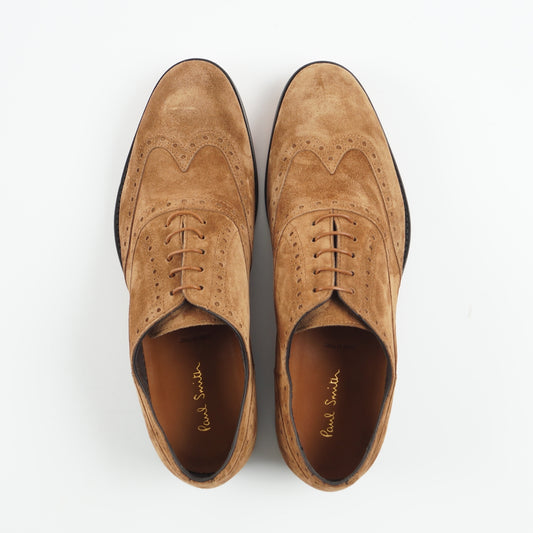Galileo Suede Brogues - Tan