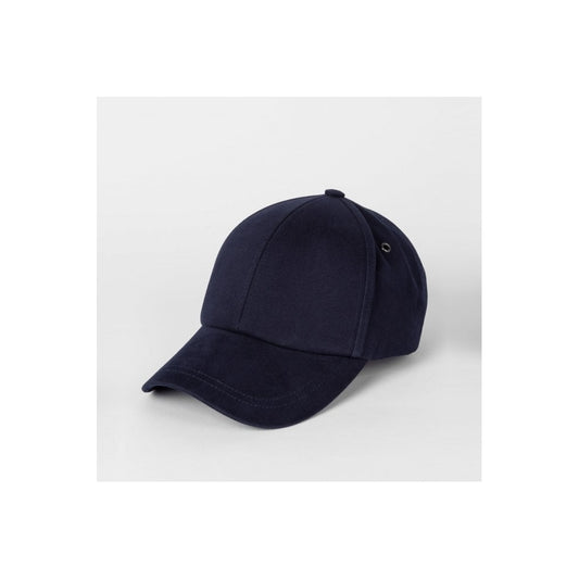 - Signature Stripe Baseball Cap - Navy