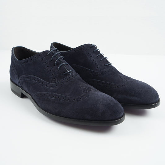 - 'Galileo' Suede Brogues - Navy