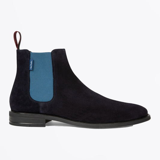 - Cedric Suede Chelsea Boot - Navy