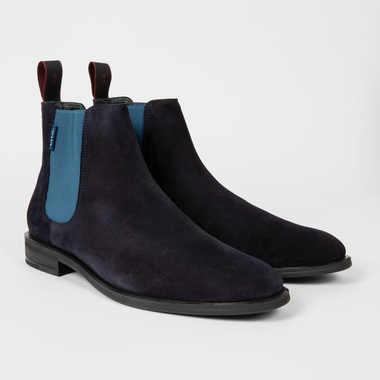 - Cedric Suede Chelsea Boot - Navy