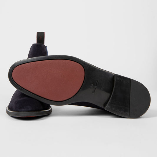 - Cedric Suede Chelsea Boot - Navy