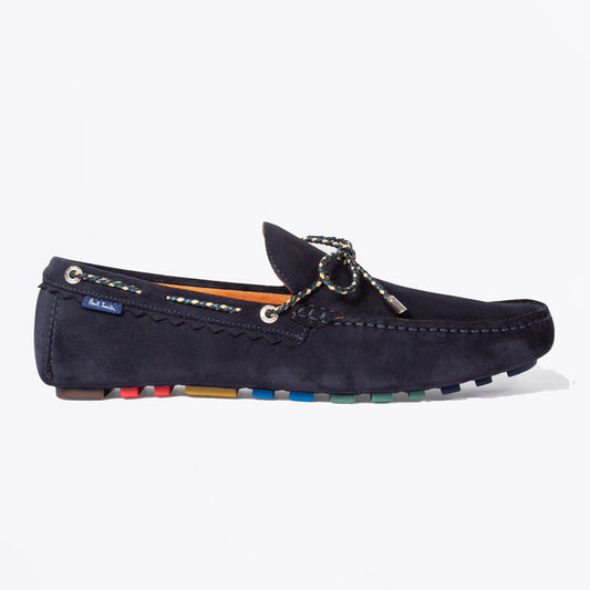 - Springfield Suede Loafers - Very Dark Navy