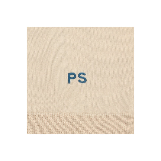 - Half Zip Sweater - Beige