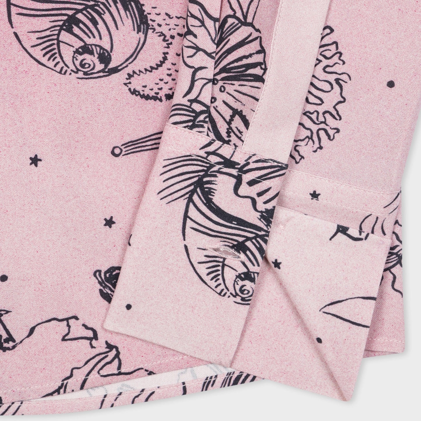 - Sea Tales Printed Shirt - Pink