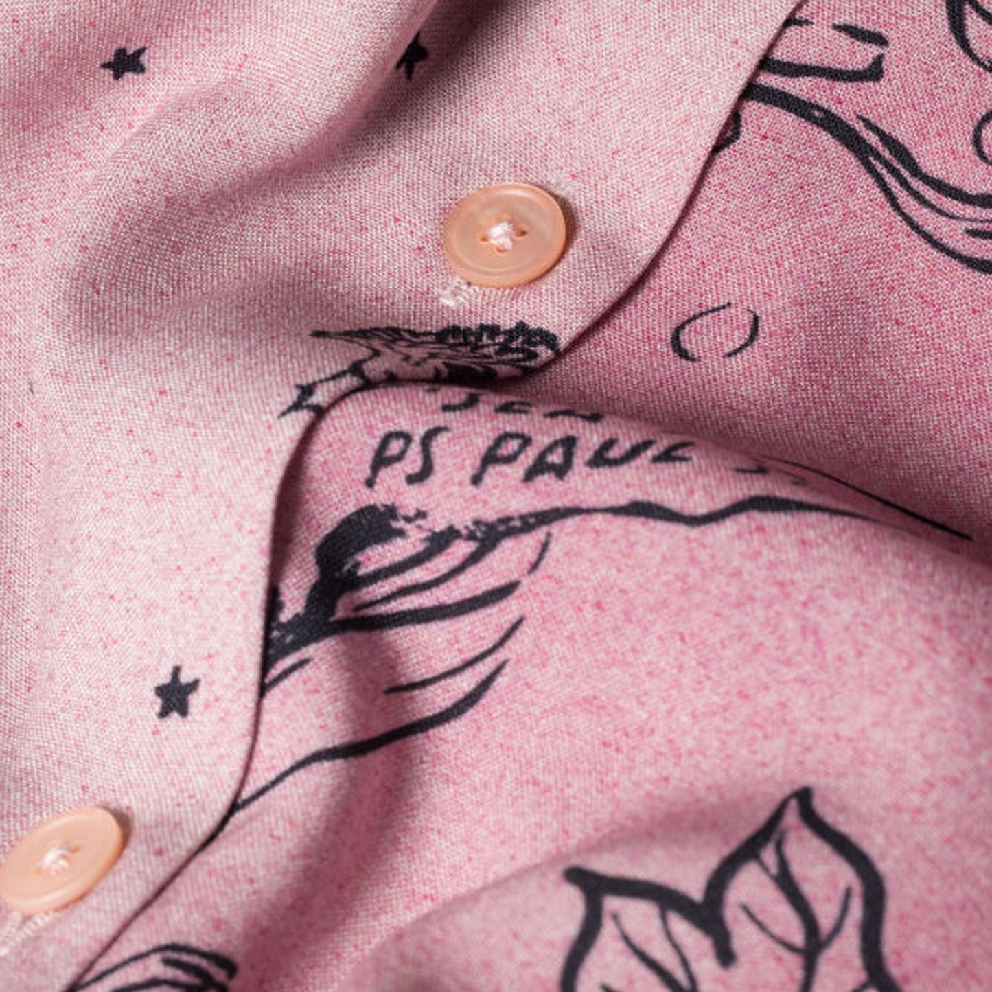 - Sea Tales Printed Shirt - Pink