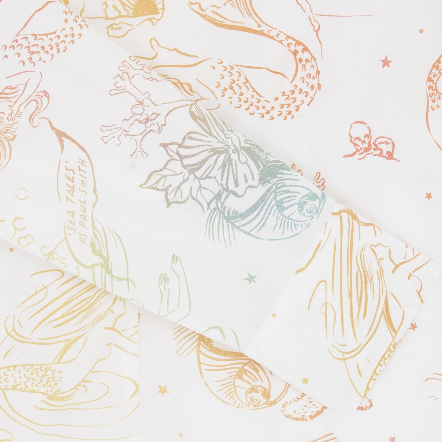 - Sea Tales Print Shirt - White