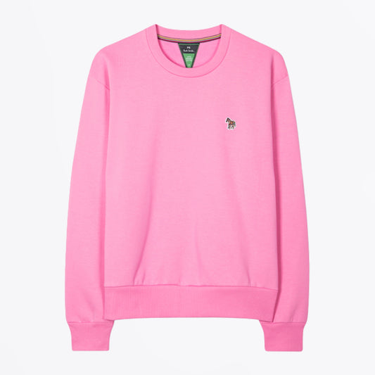 - Zebra Sweatshirt - Bubblegum