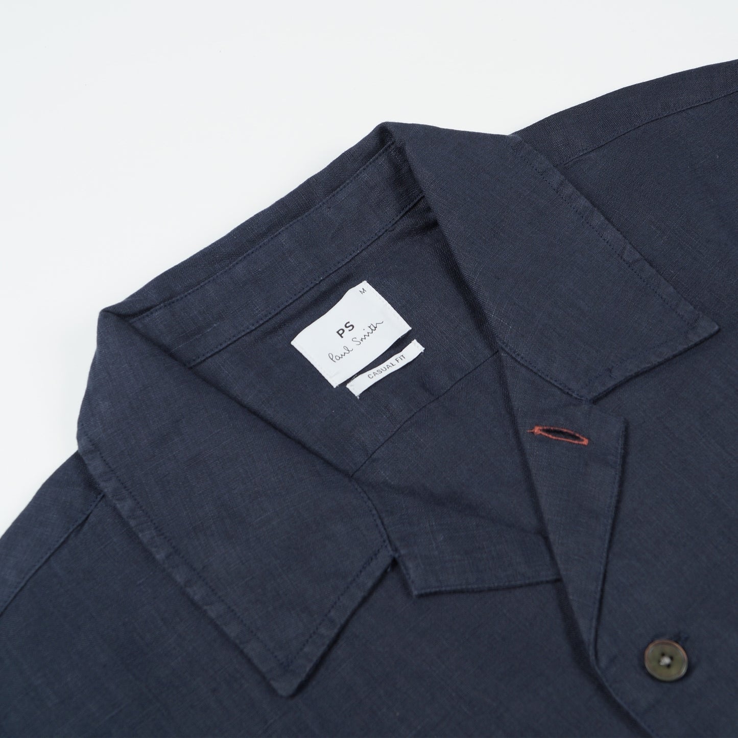 - Casual Fit Short Sleeve Shirt - Navy