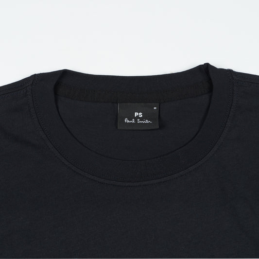 - Regular Fit Zebra T-Shirt - Navy