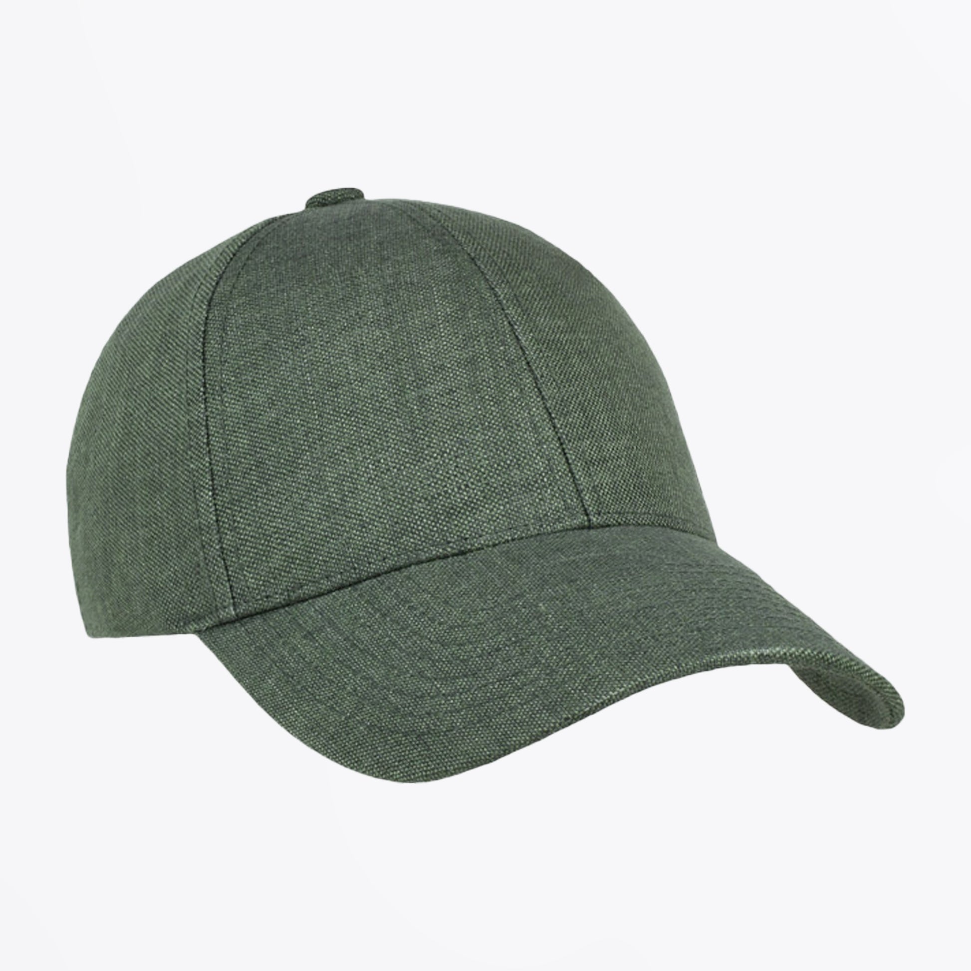 Varsity French Olive Linen Cap