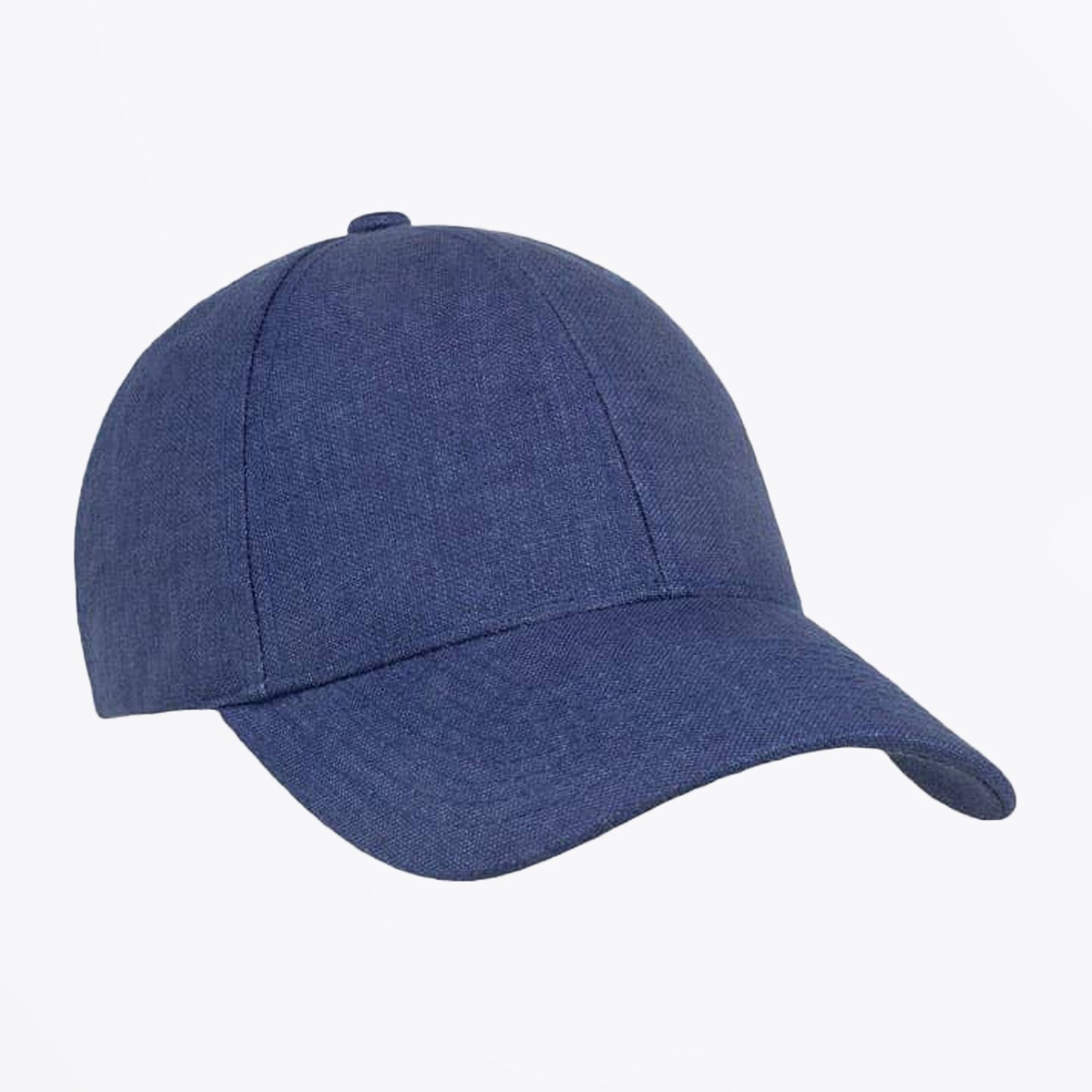 - Oxford Blue Linen Cap -