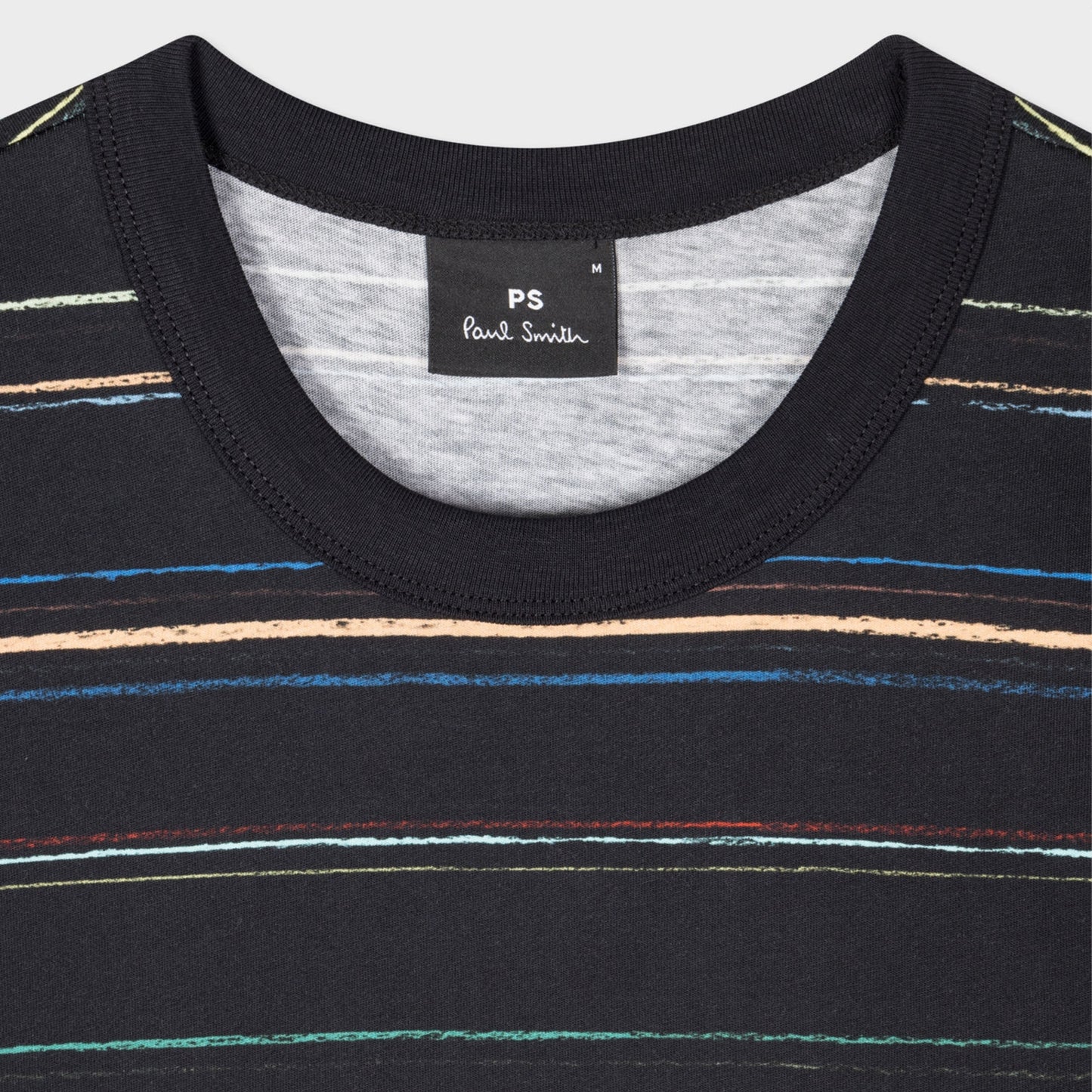 - Stripe T-Shirt - Black