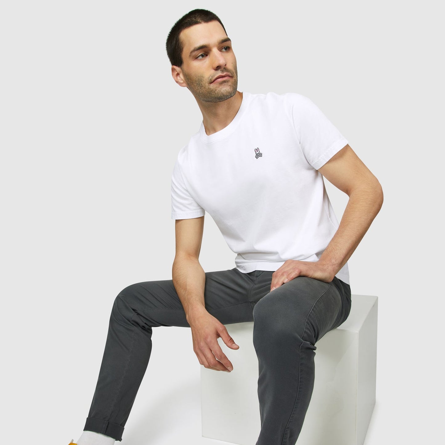 - Classic Crew-Neck T-Shirt - White