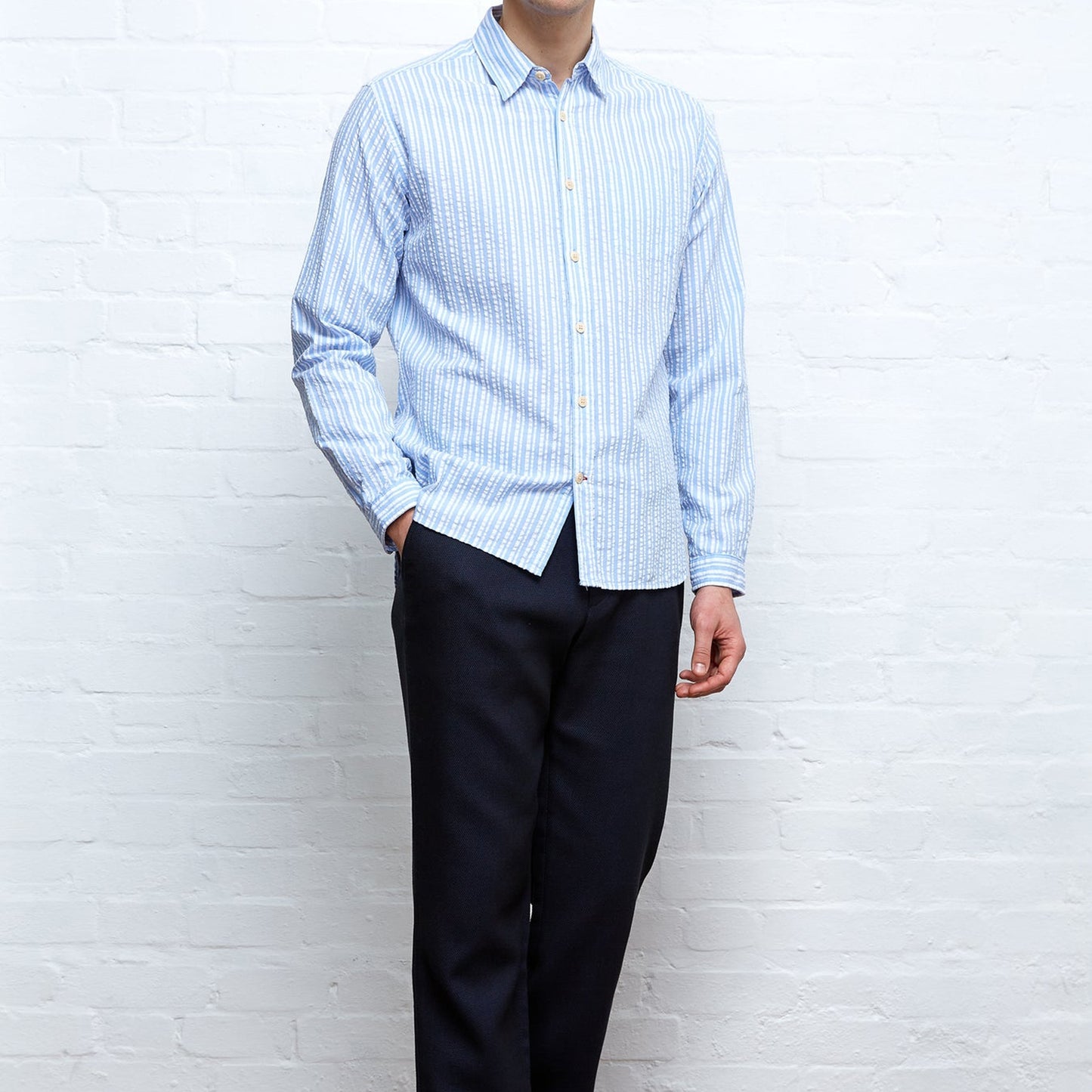 New York Quirke Shirt - Blue