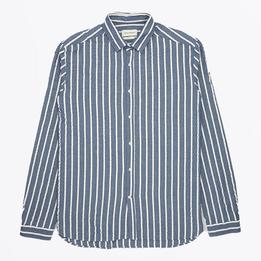 - Clerkenwell Tab Pool Shirt - Navy
