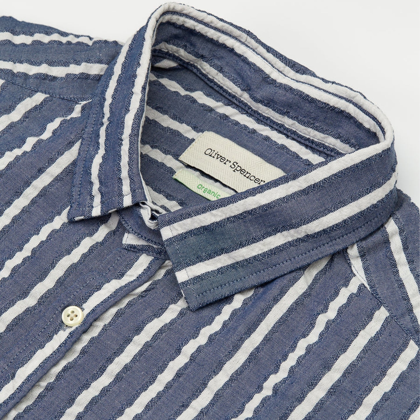 - Clerkenwell Tab Pool Shirt - Navy