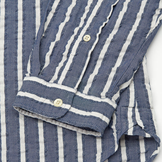 - Clerkenwell Tab Pool Shirt - Navy