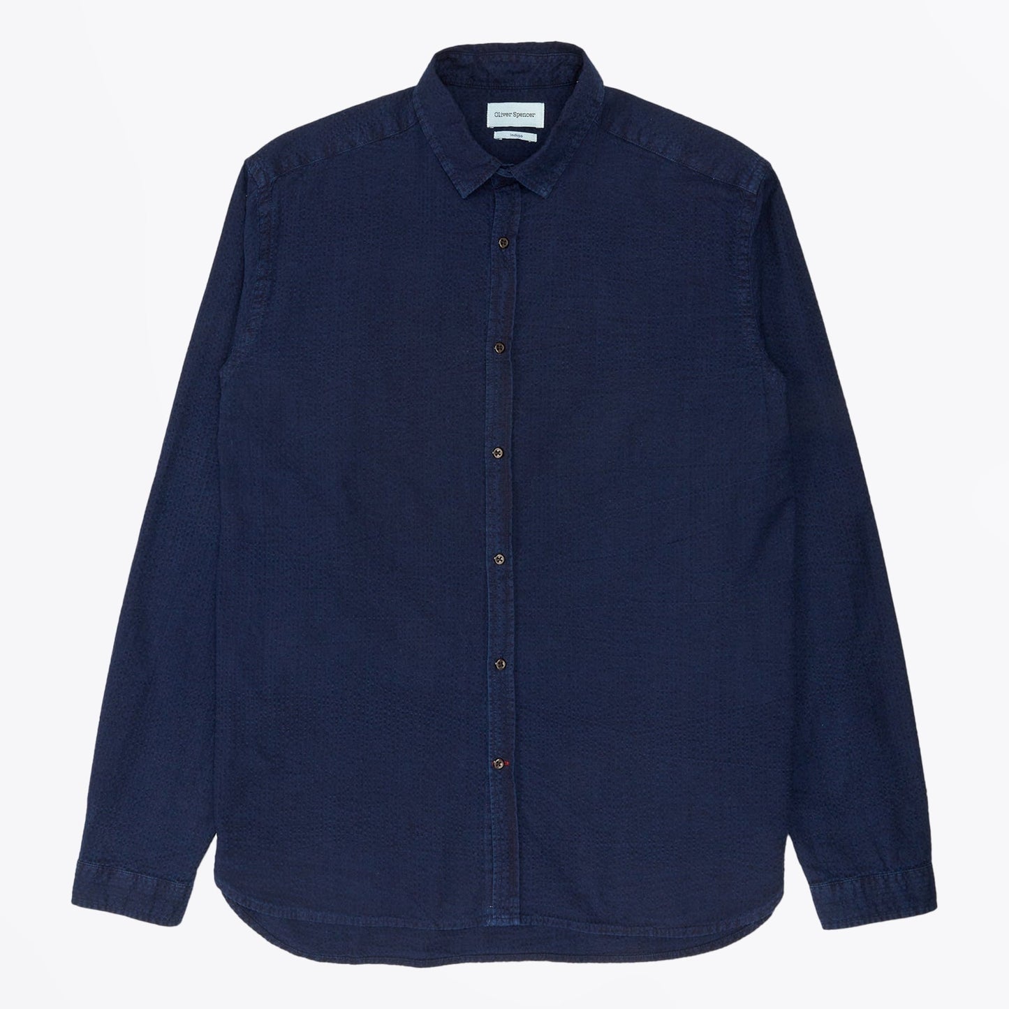 - Clerkenwell Tab Newlyn Shirt - Indigo