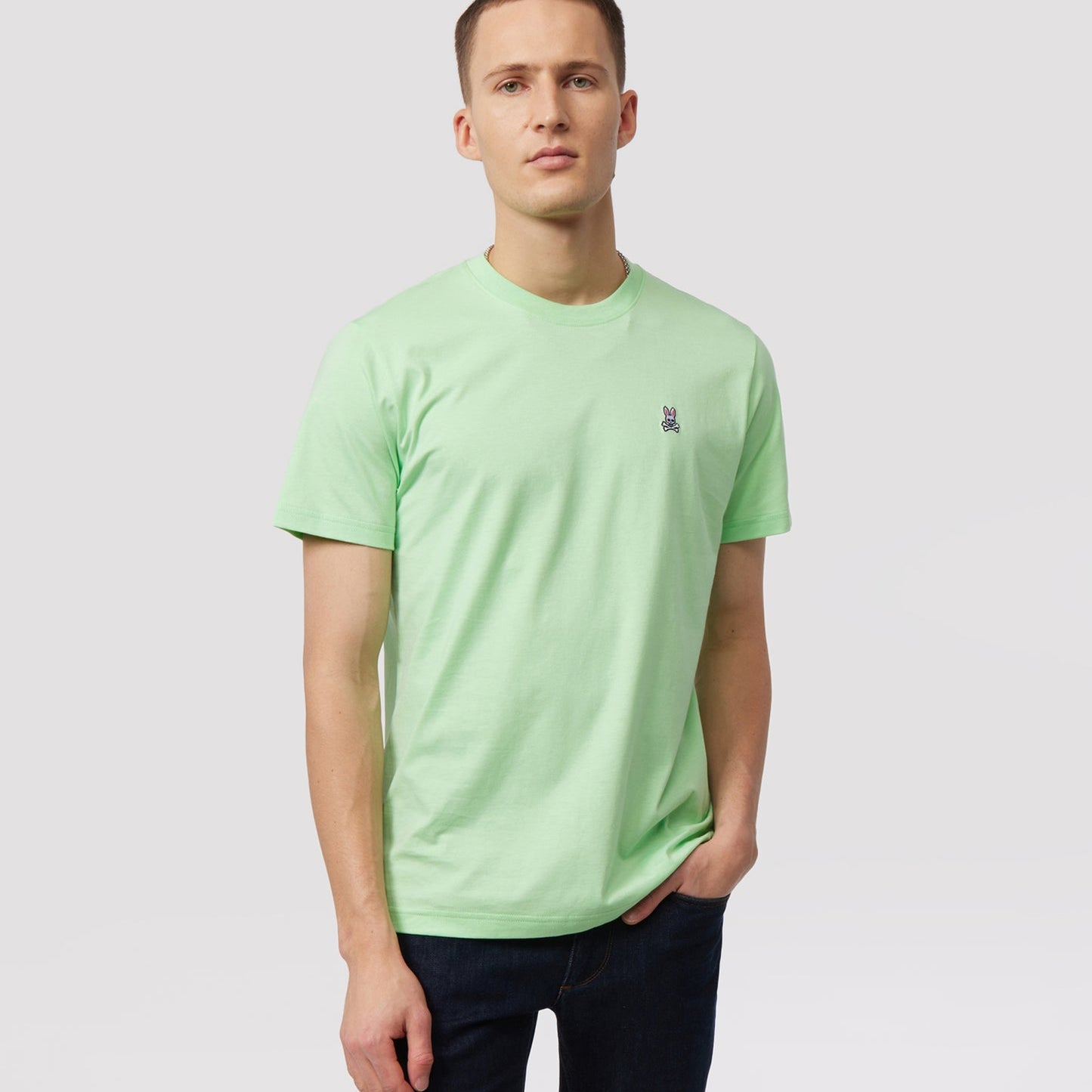 - Classic Crew Neck T-Shirt - Icy Mint