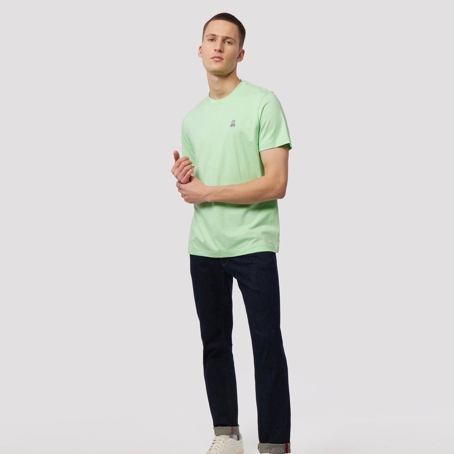 - Classic Crew Neck T-Shirt - Icy Mint