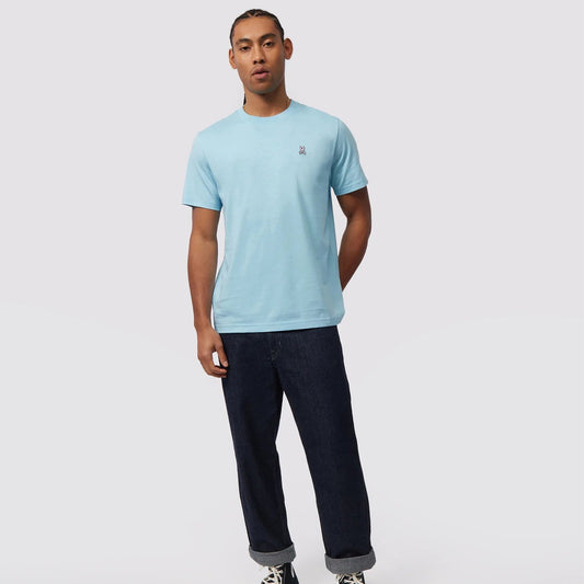 - Classic Crew Neck T-Shirt - Sky Blue