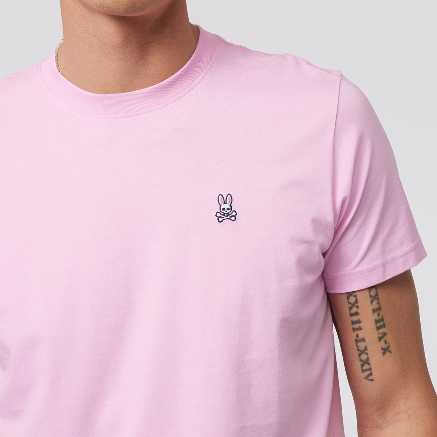 - Classic Crew Neck T-Shirt - Pure Pink