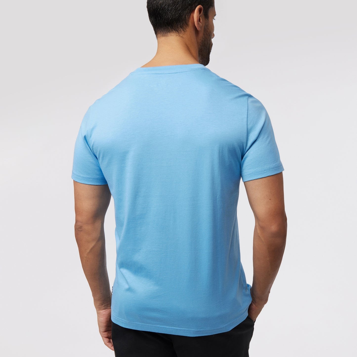 - Classic Crew Neck T-Shirt - Blue