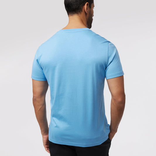 - Classic Crew Neck T-Shirt - Blue