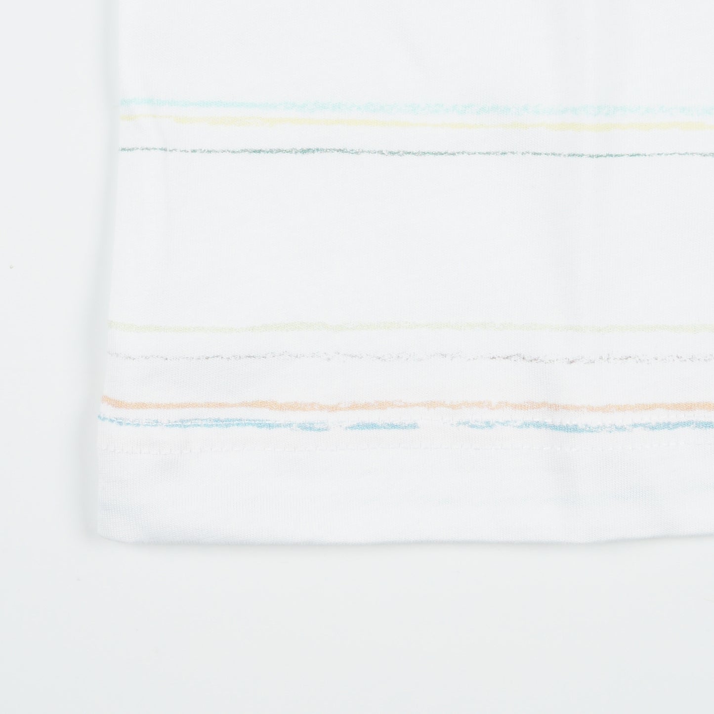 - Stripe T-Shirt - White