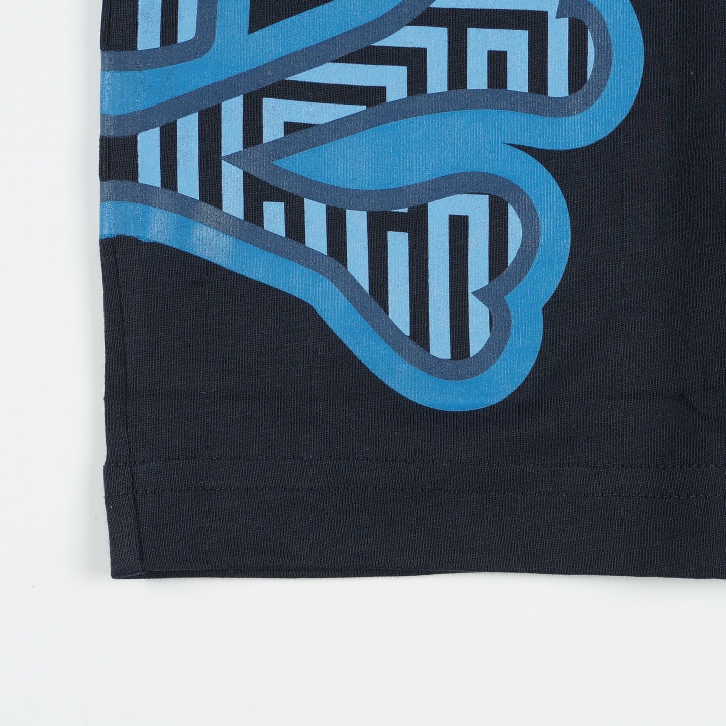 - Dammes Graphic Tee - Navy