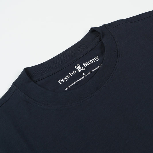 - Dammes Graphic Tee - Navy