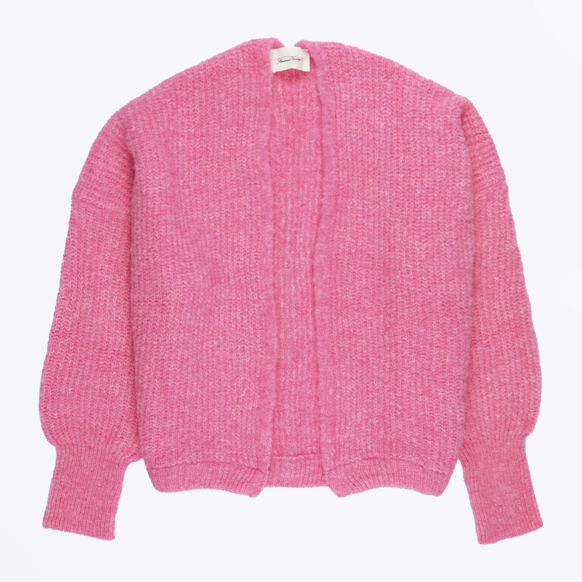 American East Open Front Shawl Cardigan - Pink