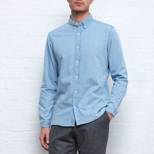 - Brook Shirt Mullins Denim - Indigo Light