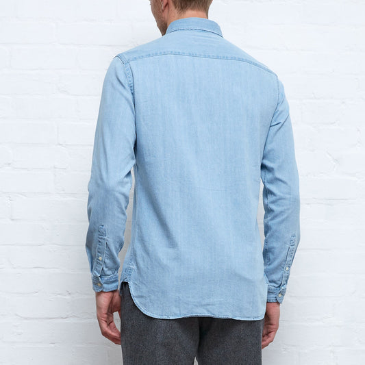 - Brook Shirt Mullins Denim - Indigo Light