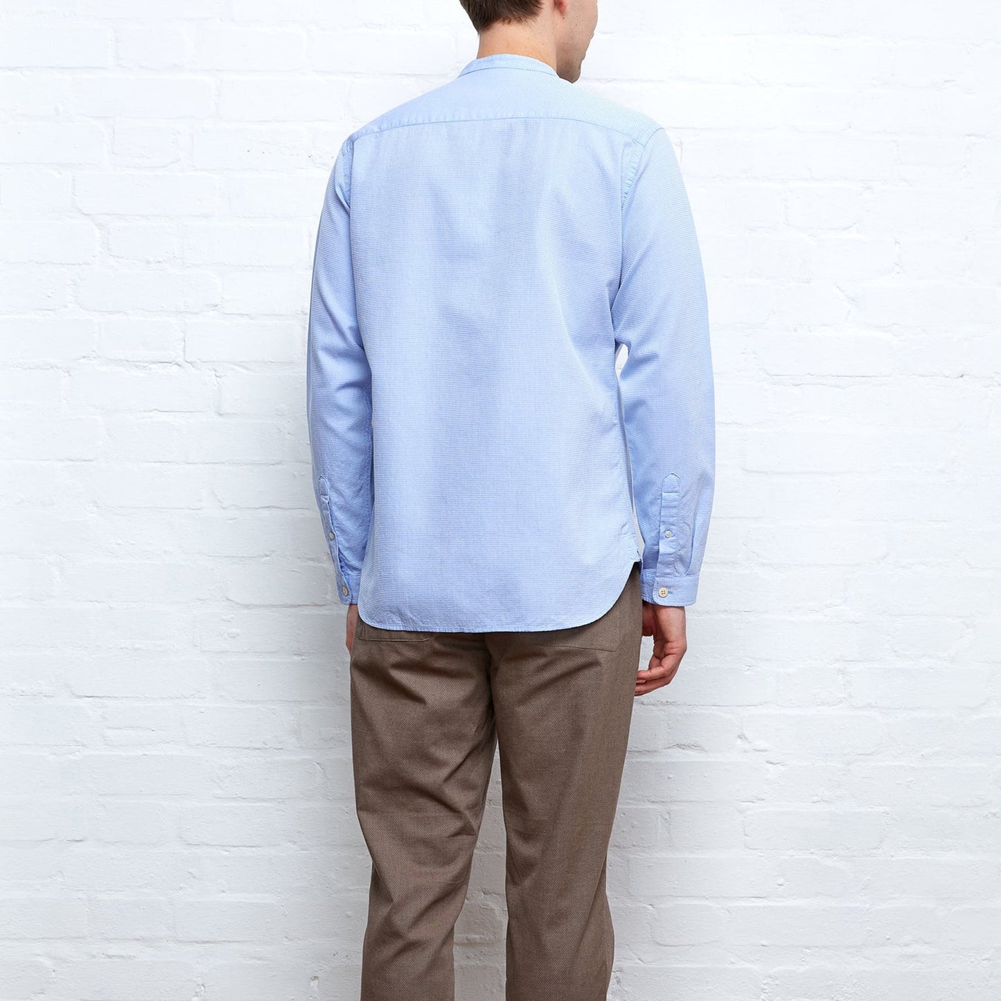 Grandad Shirt Marcus - Blue